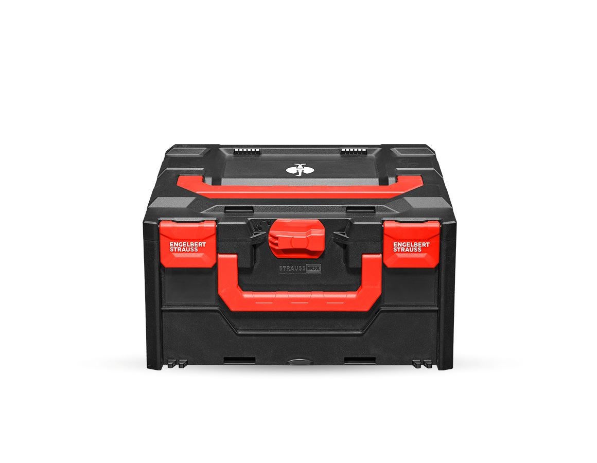 STRAUSSbox System: STRAUSSbox 215 midi + schwarz/rot