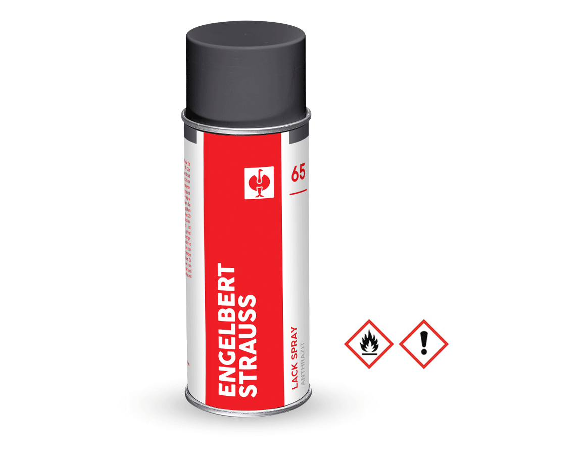 Sprays: e.s. Lackspray #65 + anthrazit
