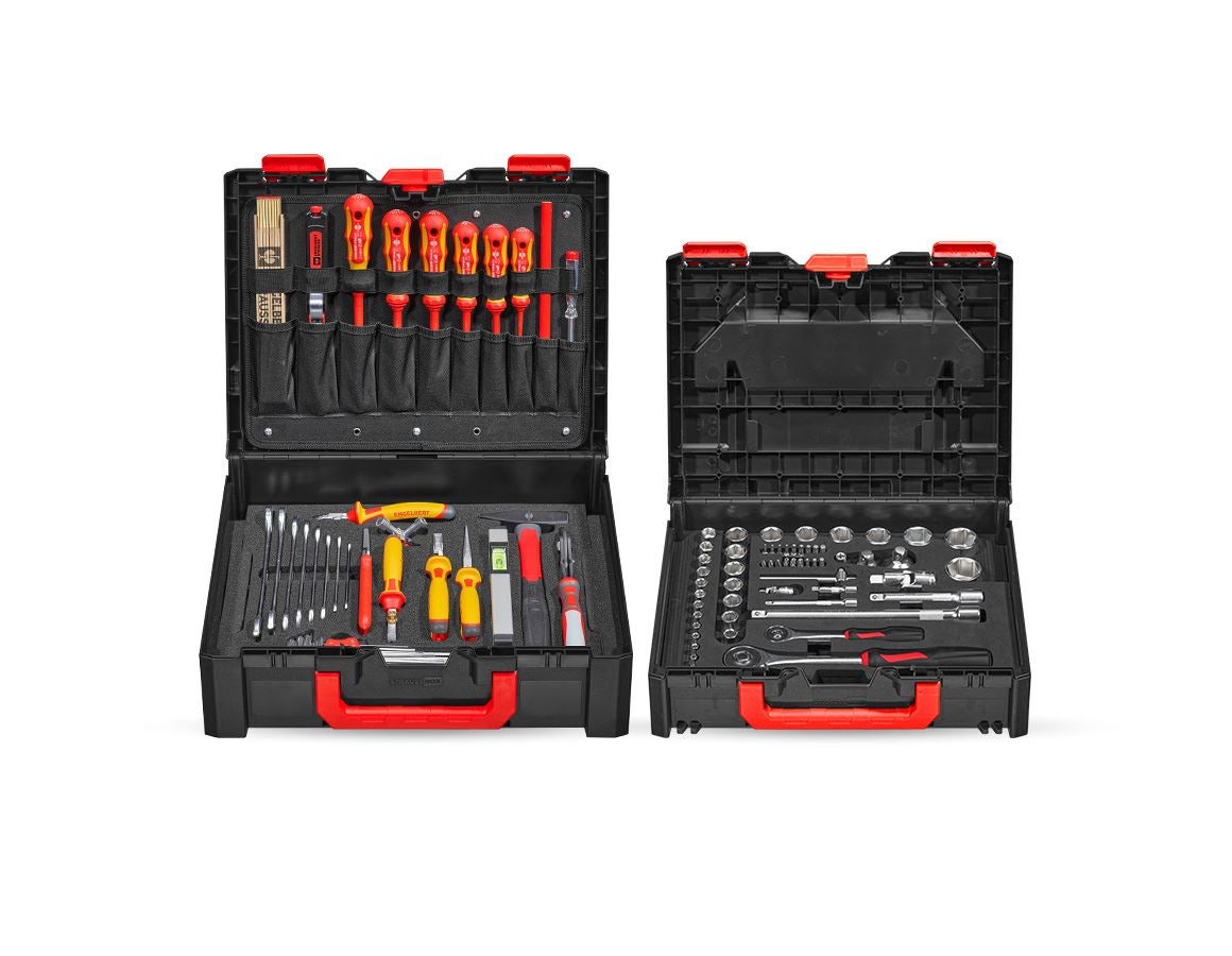 Werkzeuge: STRAUSSbox Werkzeug-Set Elektro lockfix 1/4" + 1/2