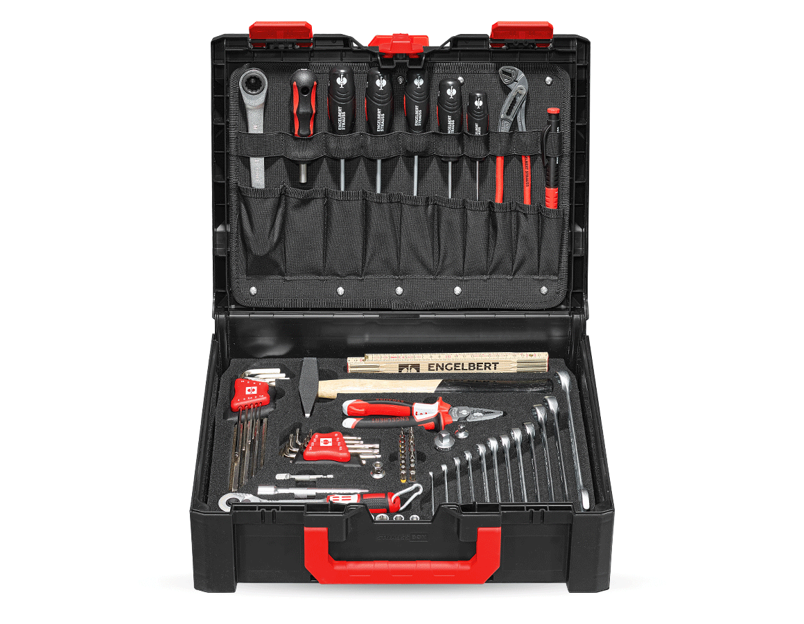 Werkzeuge: STRAUSSbox Werkzeug-Set 145 Montage