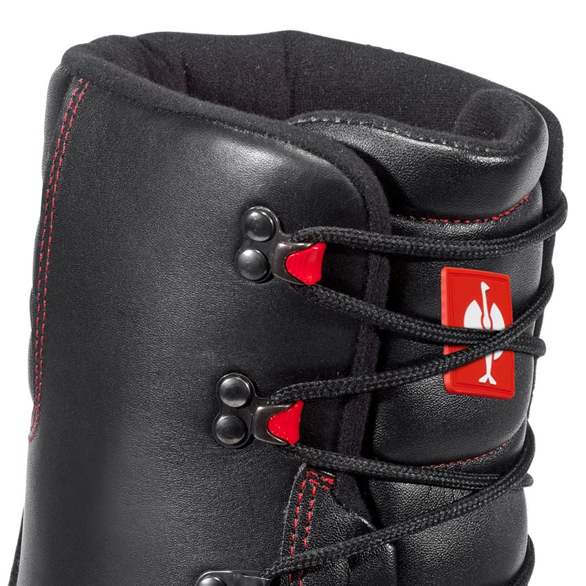 S3: S3 Winter-Sicherheitsstiefel Comfort12 + schwarz/rot 2