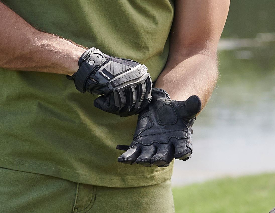 Arbeitsschutz: e.s. Montage-Handschuhe Protect + schwarz 5