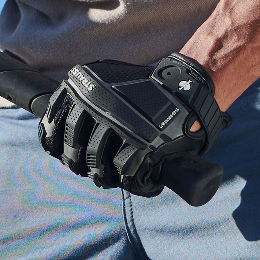 Hybrid: e.s. Montage-Handschuhe Protect + schwarz 2