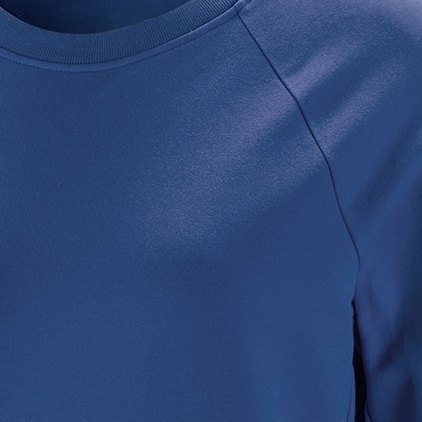 Shirts & Co.: e.s. Sweatshirt cotton stretch, Damen + alkaliblau 2