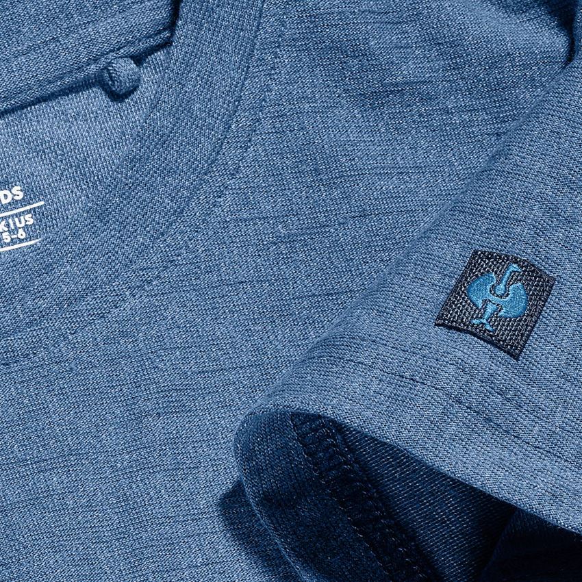 Für die Kleinen: T-Shirt e.s.vintage, Kinder + arktikblau melange 2