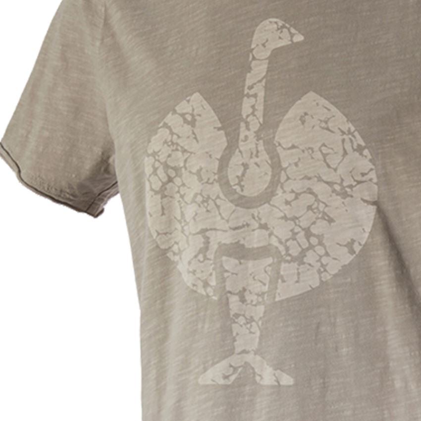 Themen: e.s. T-Shirt workwear ostrich + taupe vintage 2