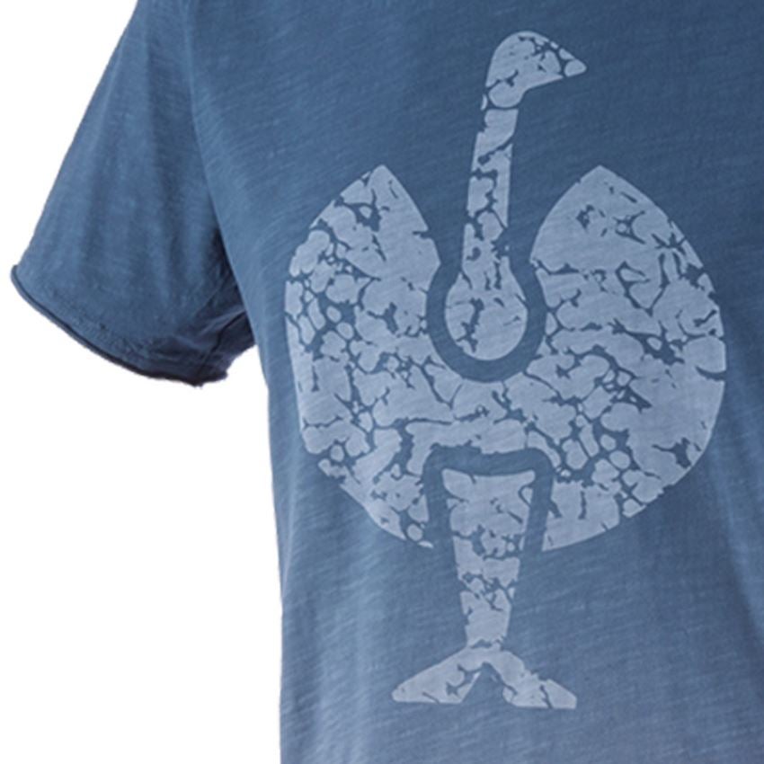 Shirts & Co.: e.s. T-Shirt workwear ostrich + antikblau vintage 2