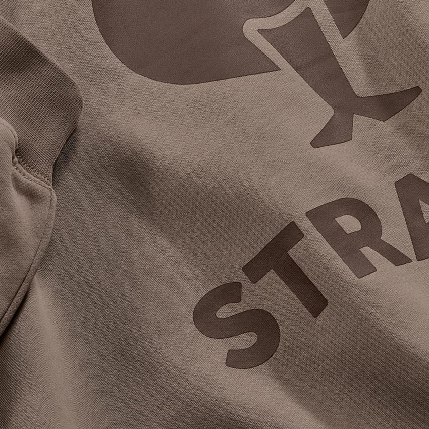 Shirts & Co.: Oversize Sweatshirt e.s.motion ten + pekanbraun vintage 2