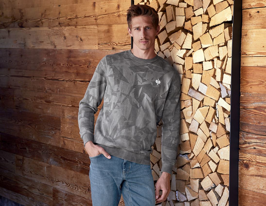 Shirts & Co.: e.s. Sweatshirt Handcrafted Release 4.0 + grey-dyed