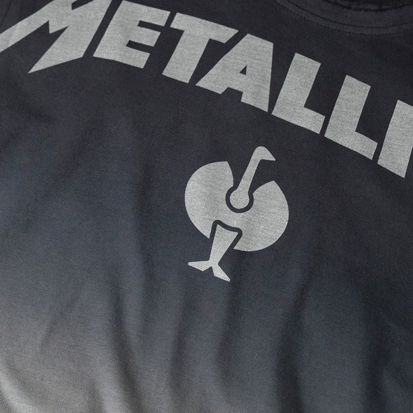 Shirts & Co.: Metallica cotton tee + schwarz/granit 2