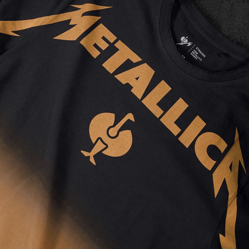 Shirts & Co.: Metallica cotton tee + schwarz/rost 2