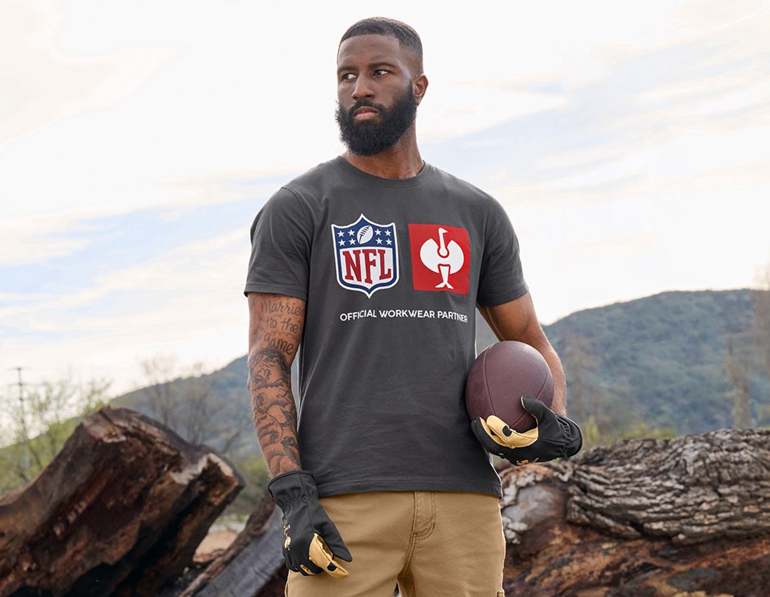 Kollaborationen: NFL T-Shirt cotton + carbongrau