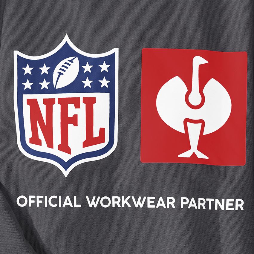 Shirts & Co.: NFL Sweatshirt cotton + carbongrau 2