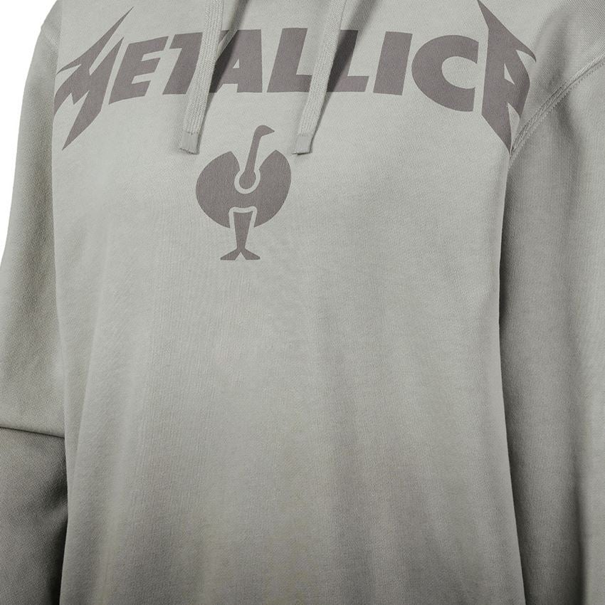 Kollaborationen: Metallica cotton hoodie, ladies + magnetgrau/granit 2