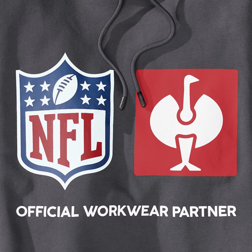 Shirts & Co.: NFL Hoodie cotton + carbongrau 2