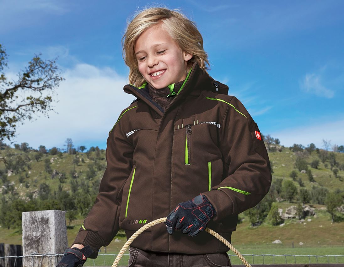 Reflektierende Kinder-Jacke / Junior Reflektor-Jacke mit abnehmbarer Kapuze  