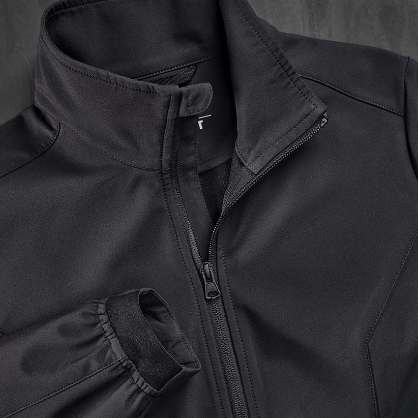 Themen: Softshelljacke e.s.trail pure, Damen + schwarz 2