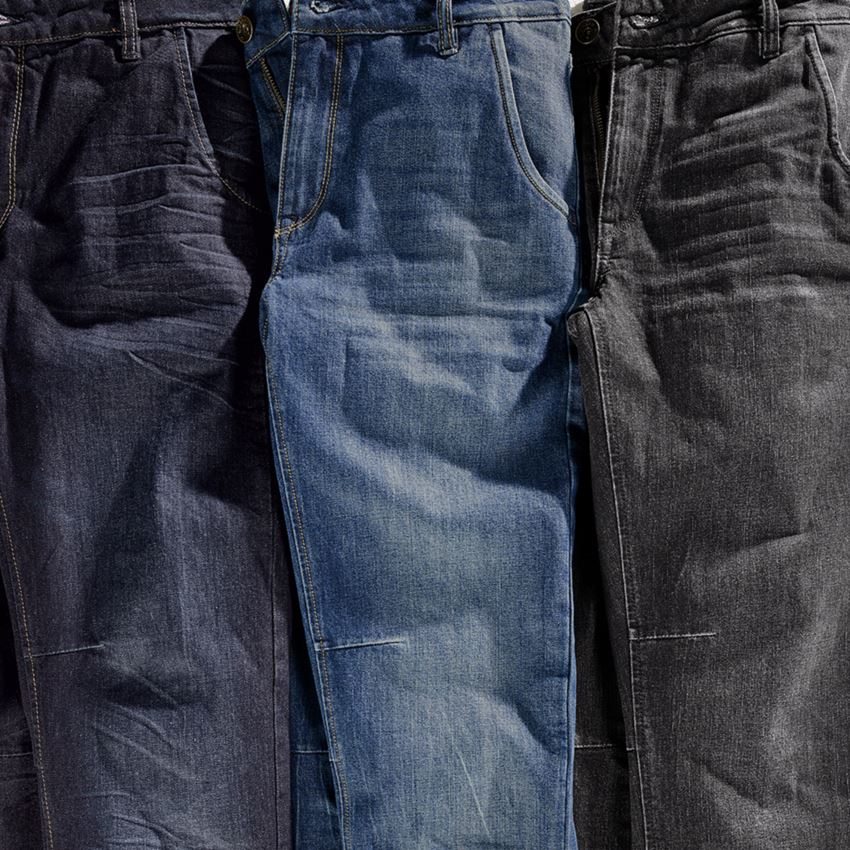 Schreiner / Tischler: e.s. 5-Pocket-Jeans POWERdenim + stonewashed 2