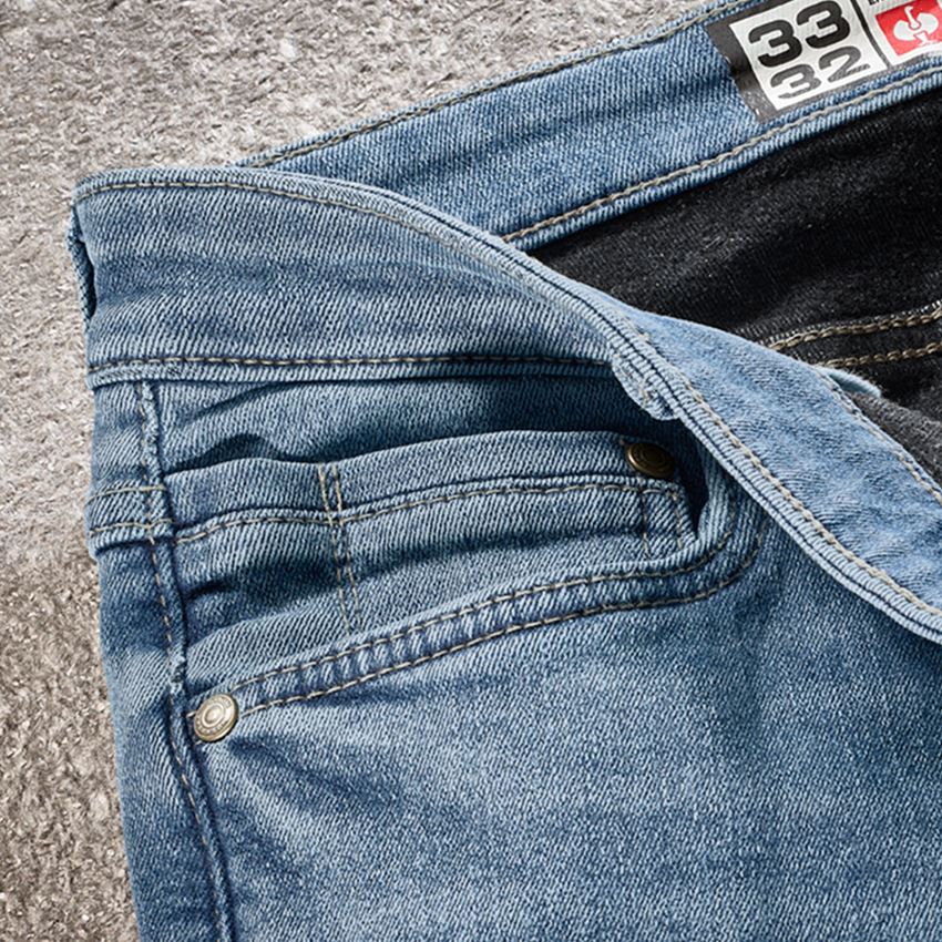 Hosen: e.s. Winter 5-Pocket-Stretch-Jeans + stonewashed 2