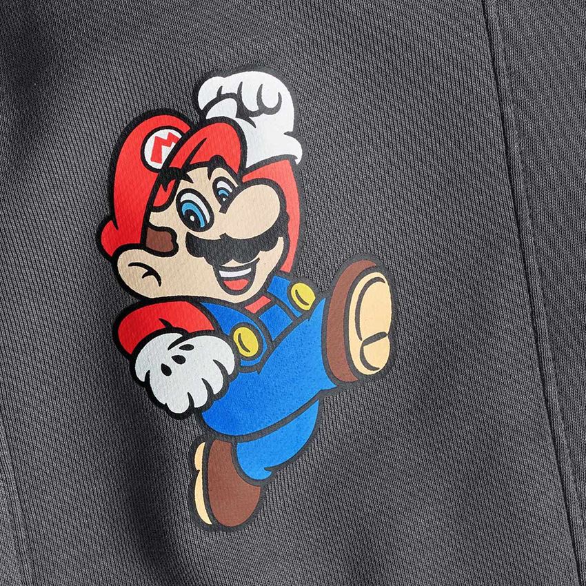 Kollaborationen: Super Mario Sweatpants, Herren + anthrazit 2