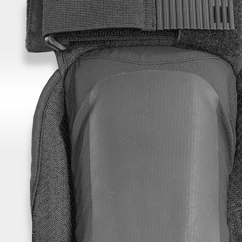 Knieschutz: SET:e.s.Knee Pad+Kniepolstertasche Pro-Comf.,rough 2