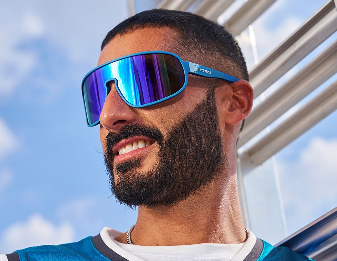 Schutzbrillen: Race Sonnenbrille e.s.ambition + enzianblau