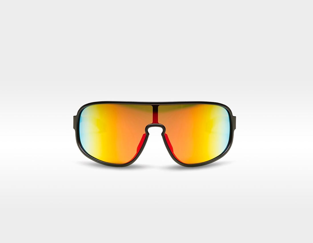 Schutzbrillen: Race Sonnenbrille e.s.ambition + schwarz/warngelb 3