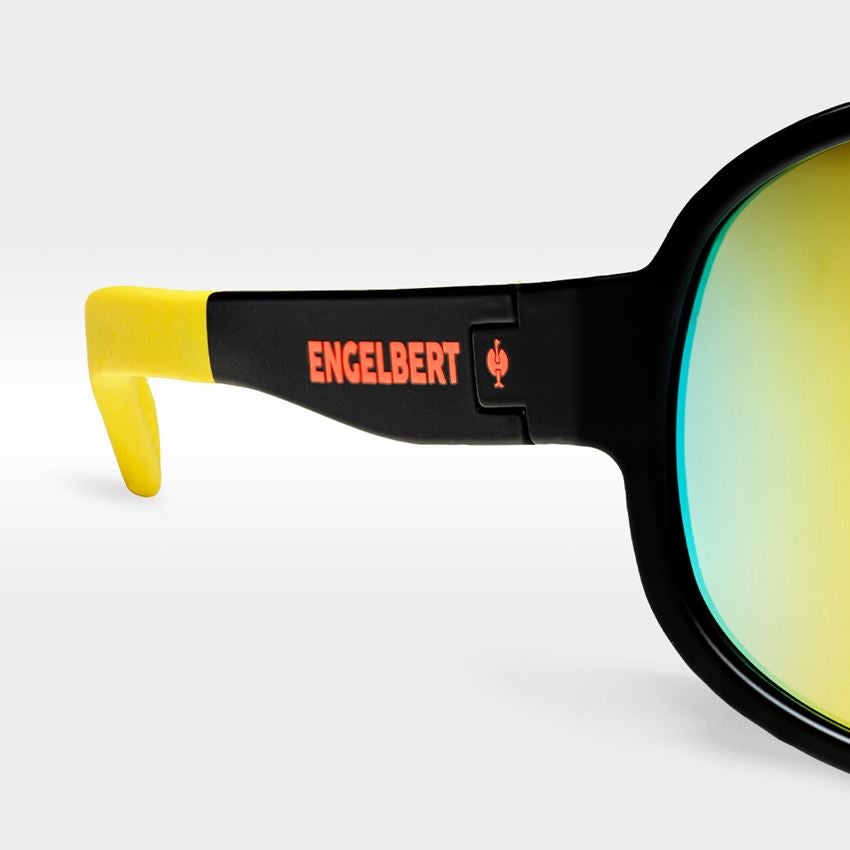 Schutzbrillen: Race Sonnenbrille e.s.ambition + schwarz/warngelb 2