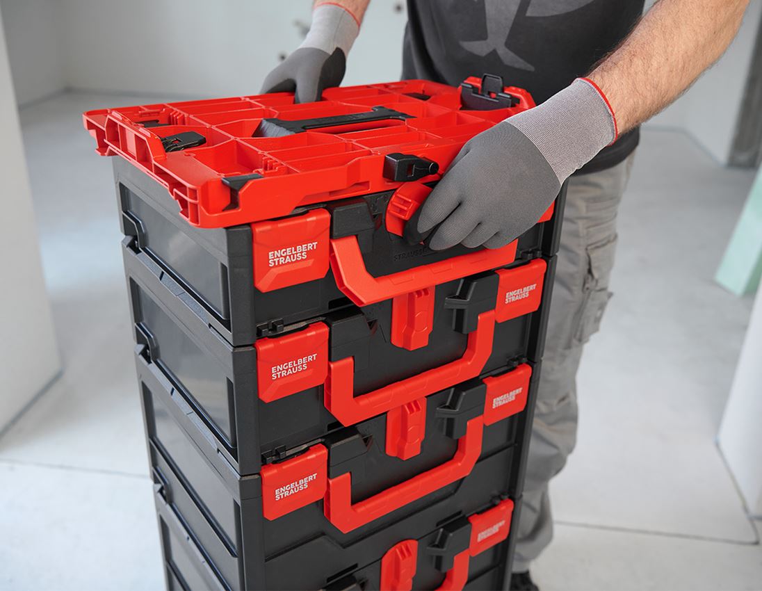 STRAUSSboxen: STRAUSSbox Hybrid Adapter Platte + rot/schwarz 1