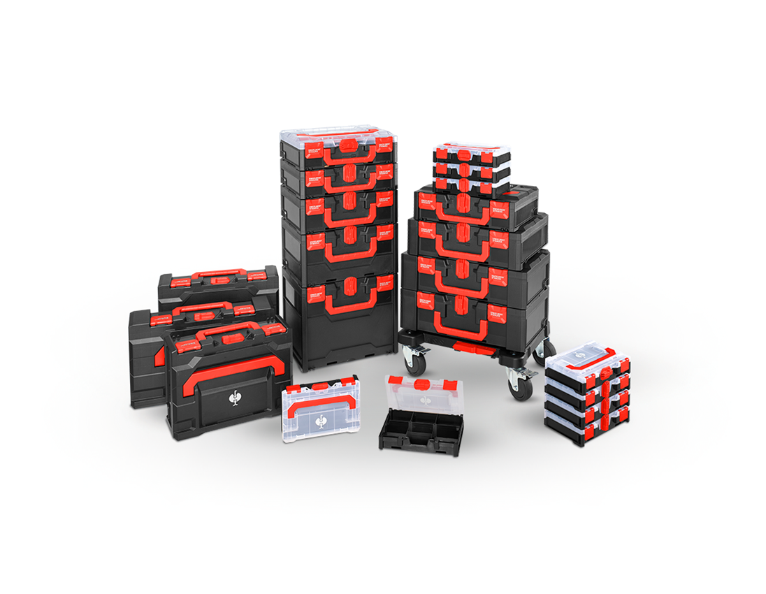 STRAUSSboxen: STRAUSSbox Cart + schwarz/rot 3
