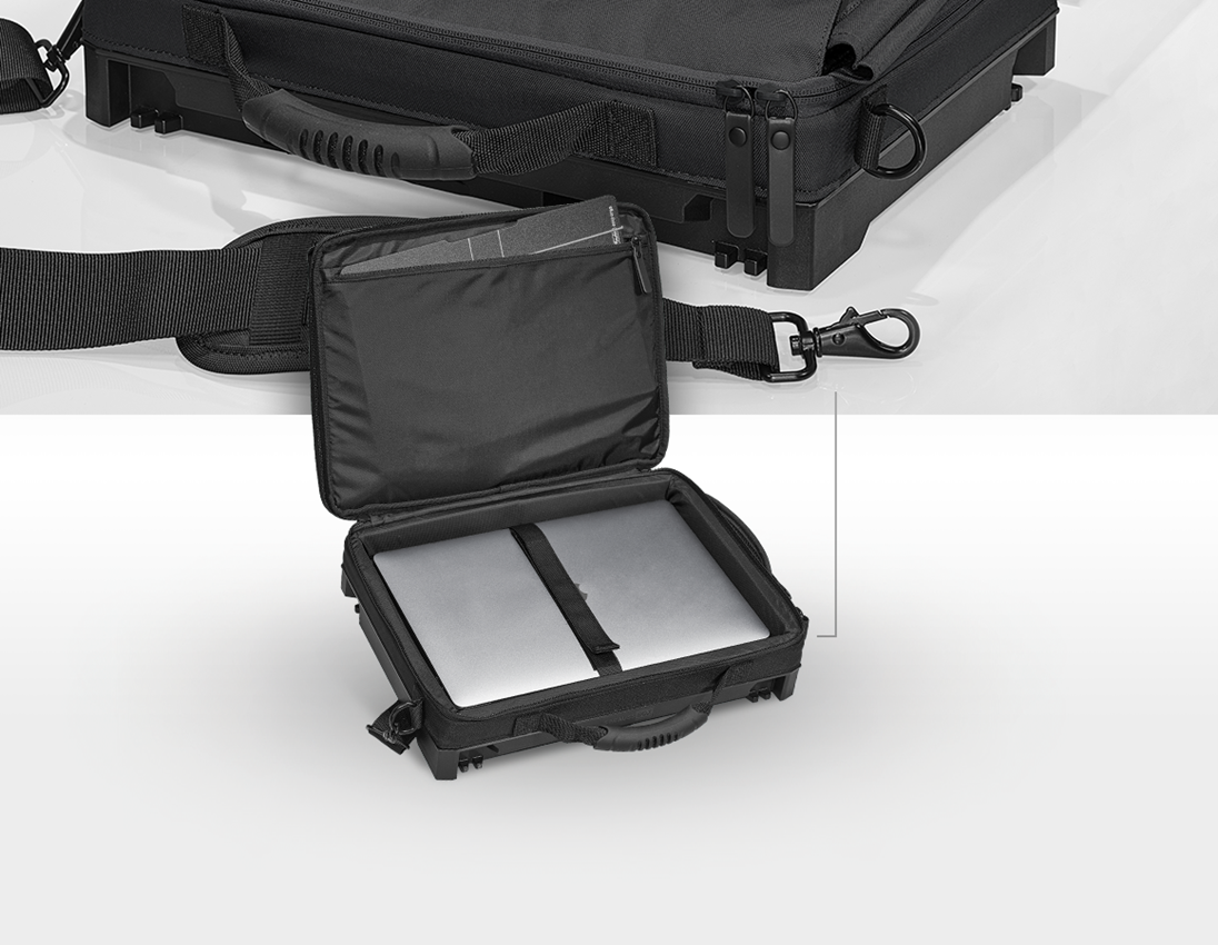 Accessoires: STRAUSSbox Laptoptasche + schwarz 1