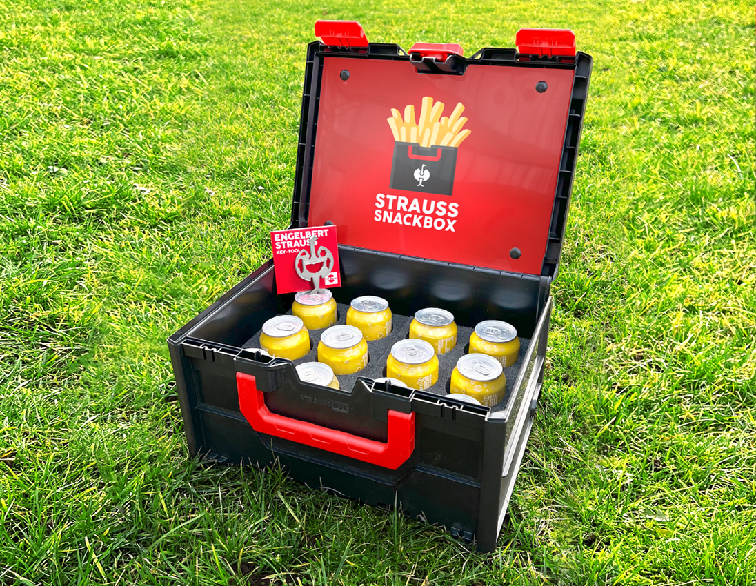 Werkzeuge: STRAUSSbox Getränkehalter-Set 215 midi