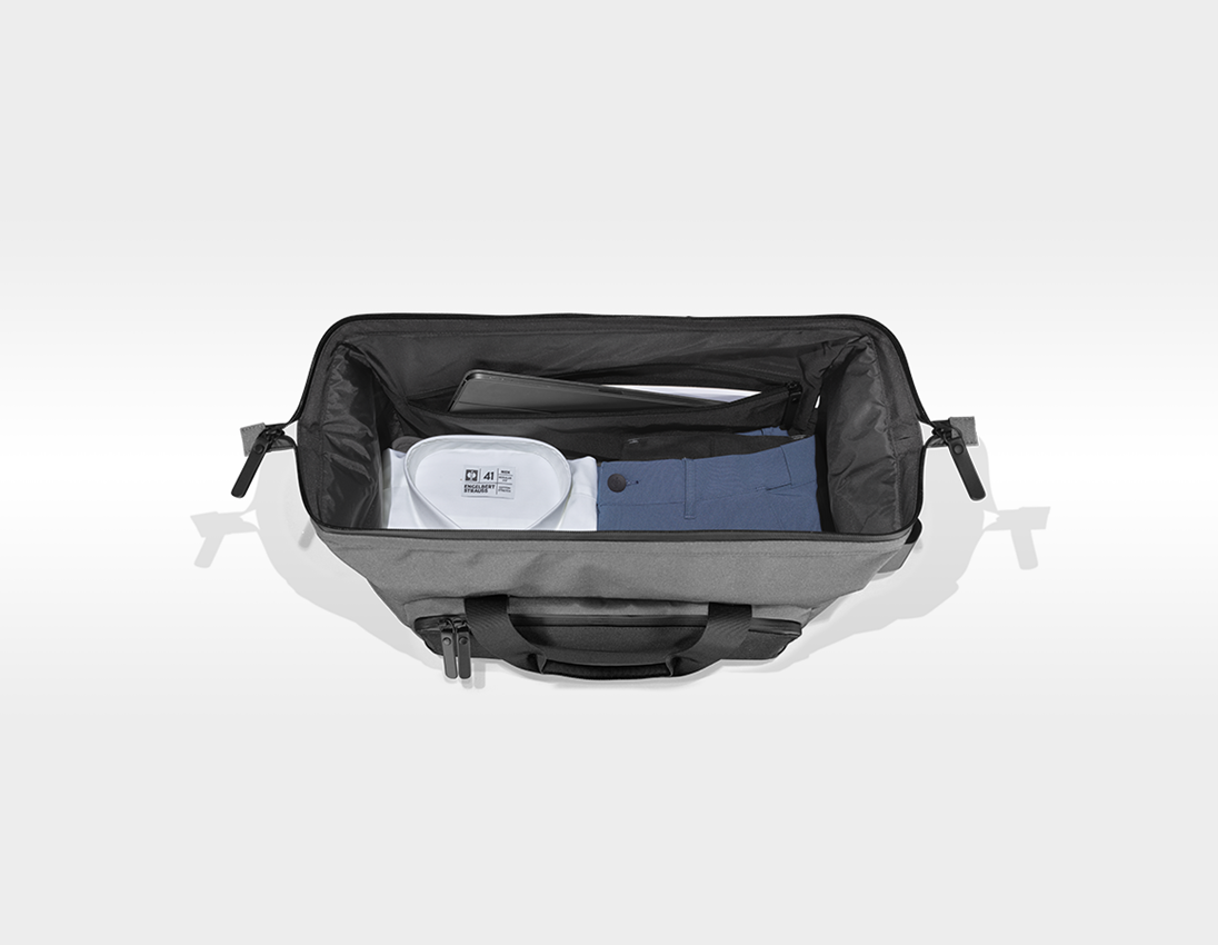 Accessoires: Duffle Bag-Reisetasche e.s.work&travel + basaltgrau/schwarz 5