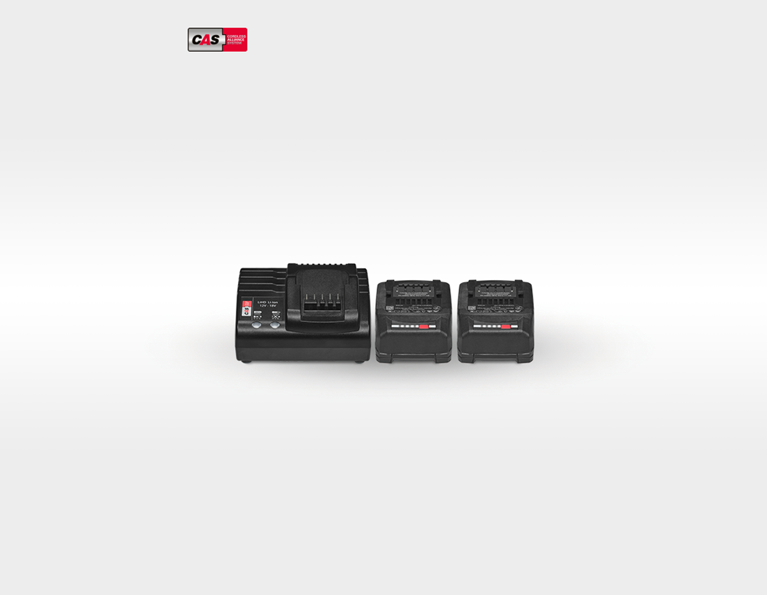 STRAUSSbox System: Werkzeug-Set Elekt+Multi Bohrschrauber+STRAUSSbox + schwarz 5