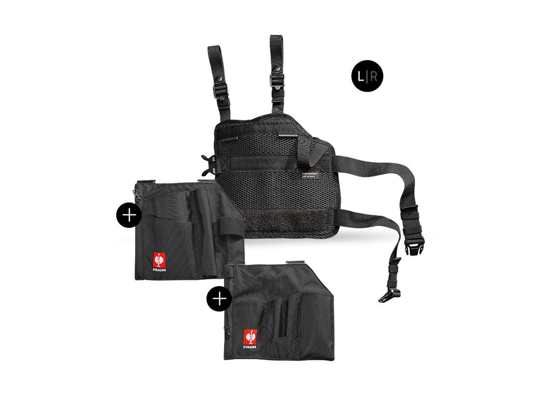 Werkzeugtaschen: e.s. Werkzeugtaschen-Set Legpack + schwarz 2