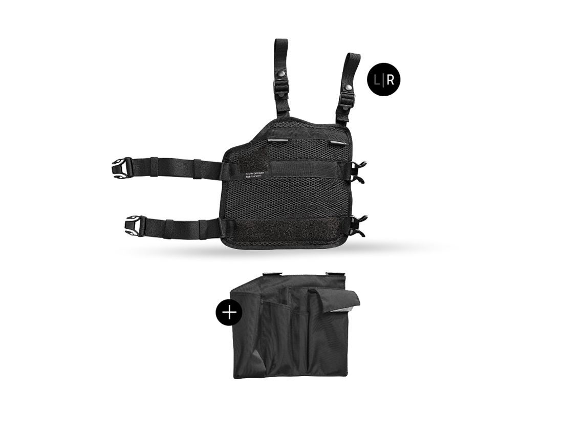 Werkzeugtaschen: e.s. Werkzeugtaschen-Set Legpack + schwarz 3