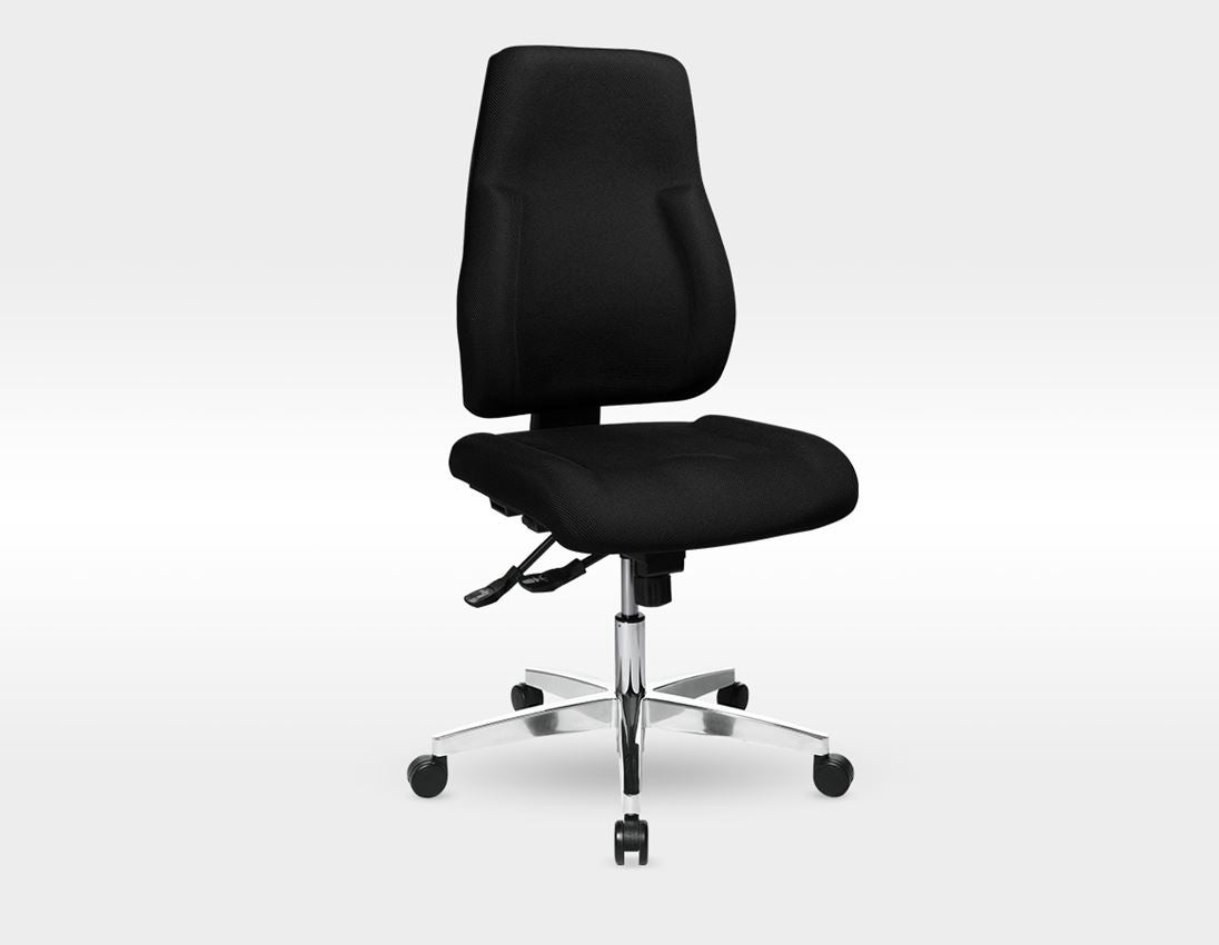 Stühle: Bürodrehstuhl Komfort + schwarz