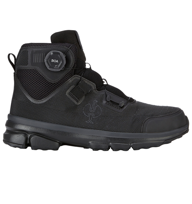 Schuhe: S1 Sicherheitsschuhe e.s. Triest mid + schwarz 3