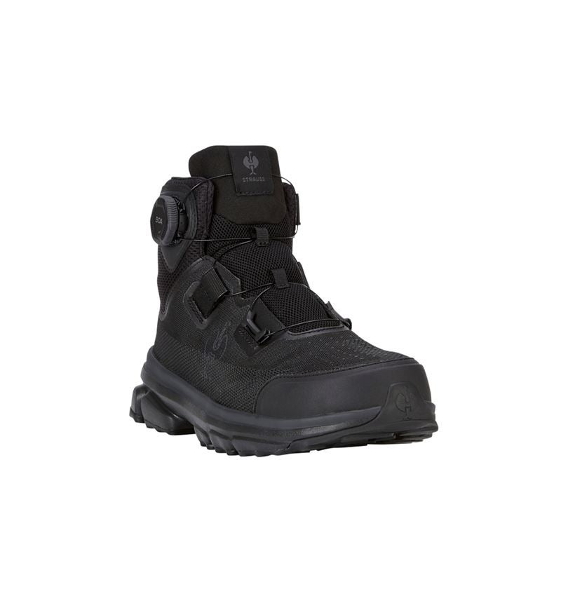 Schuhe: S1 Sicherheitsschuhe e.s. Triest mid + schwarz 4