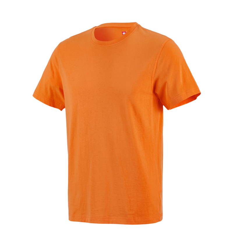 Shirts & Co.: e.s. T-Shirt cotton + orange 1