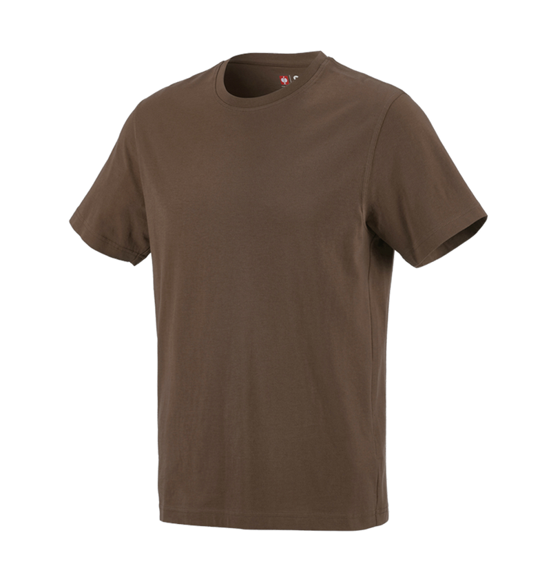 Shirts & Co.: e.s. T-Shirt cotton + haselnuss 1