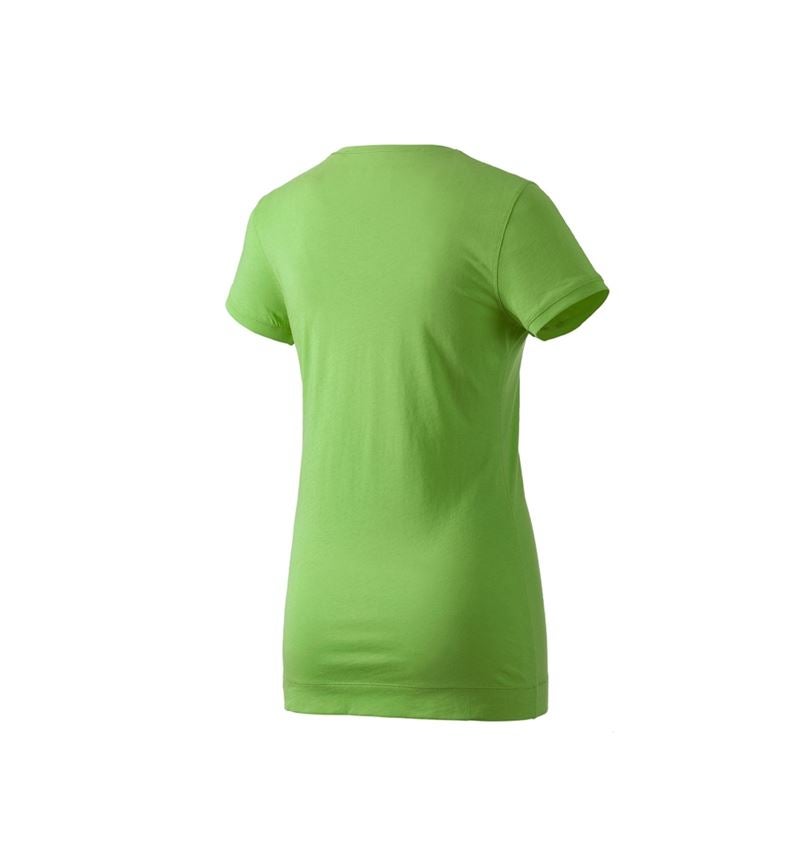 Shirts & Co.: e.s. Long-Shirt cotton, Damen + seegrün 2