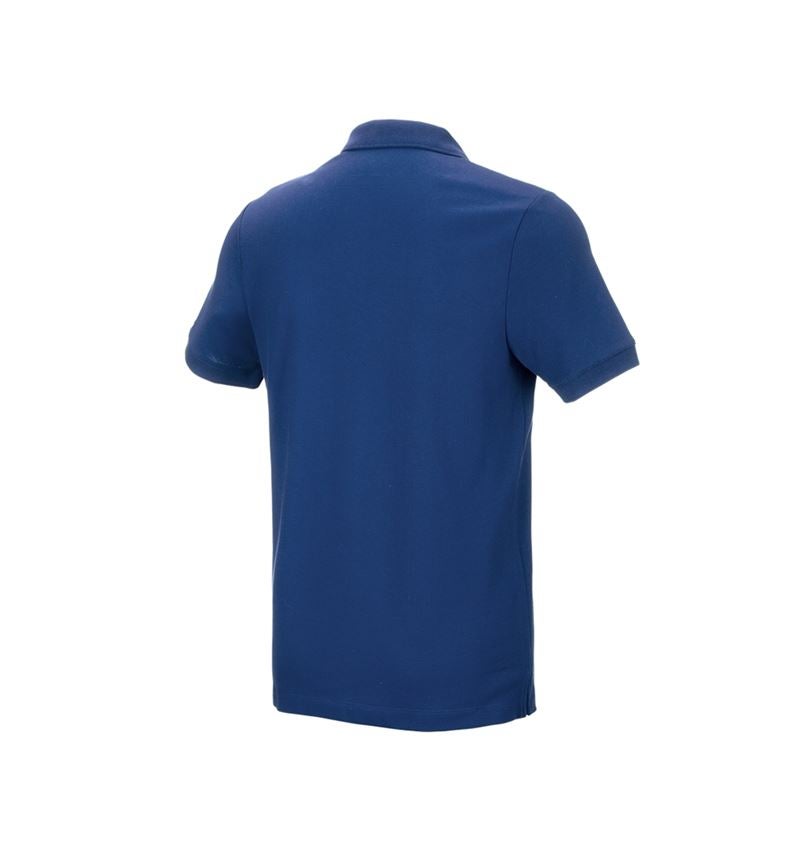 Shirts & Co.: e.s. Piqué-Polo cotton stretch + alkaliblau 3