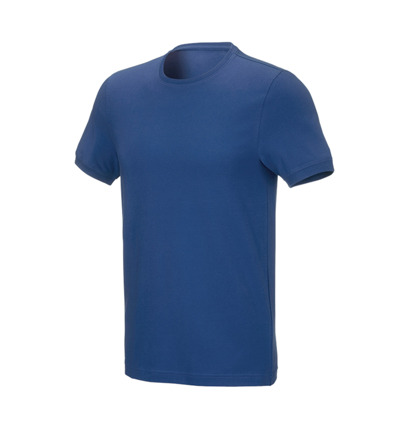 Themen: e.s. T-Shirt cotton stretch, slim fit + alkaliblau 2