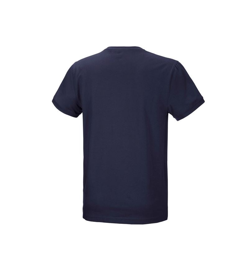 Installateur / Klempner: e.s. T-Shirt cotton stretch + dunkelblau 3