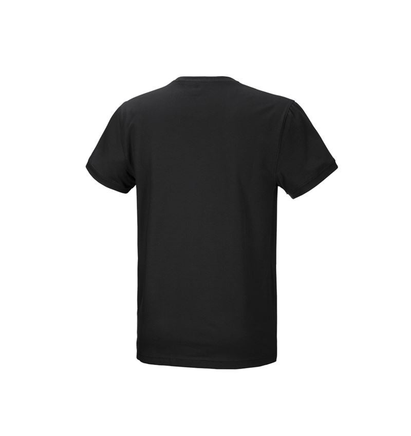 Installateur / Klempner: e.s. T-Shirt cotton stretch + schwarz 4