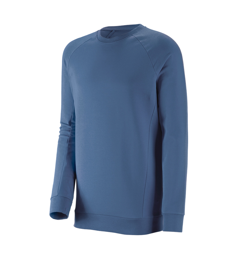 Themen: e.s. Sweatshirt cotton stretch, long fit + kobalt 2