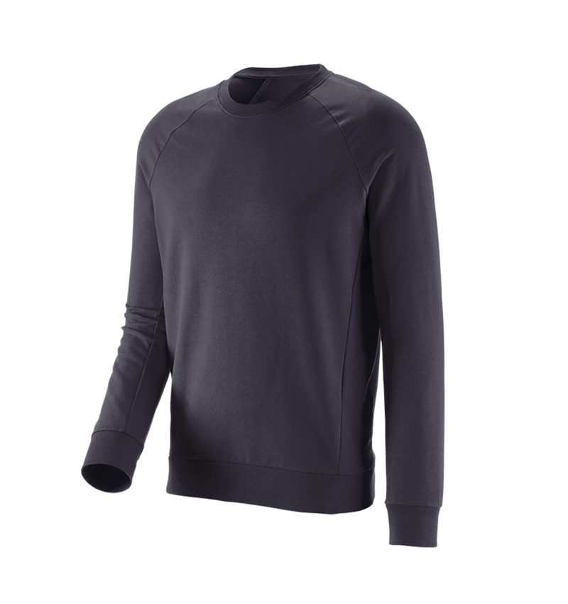 Shirts & Co.: e.s. Sweatshirt cotton stretch + dunkelblau 3