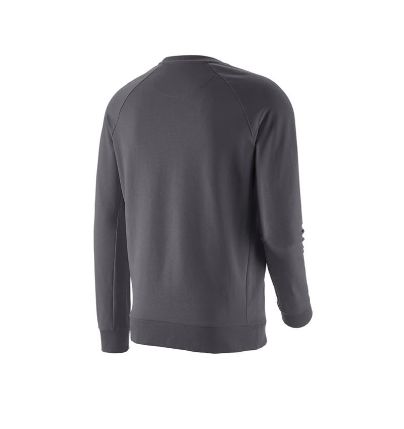 Shirts & Co.: e.s. Sweatshirt cotton stretch + anthrazit 3