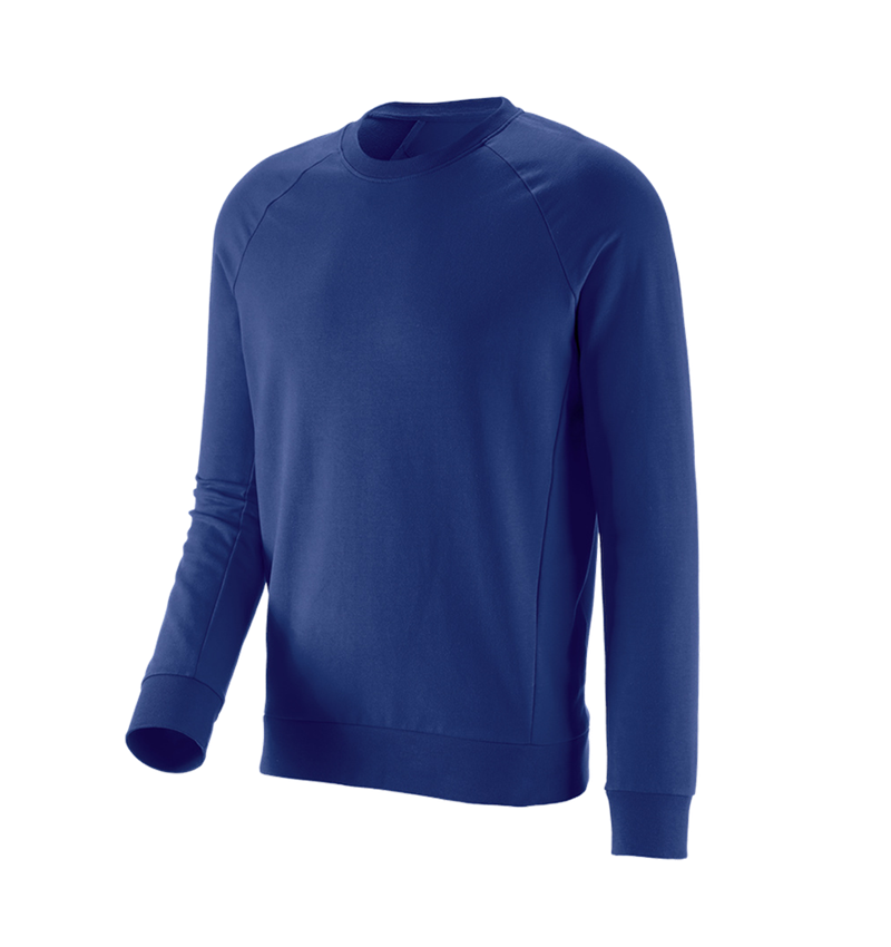 Shirts & Co.: e.s. Sweatshirt cotton stretch + kornblau 2